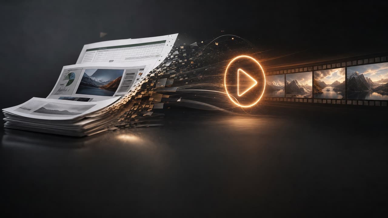 Turn any document into a narrated video