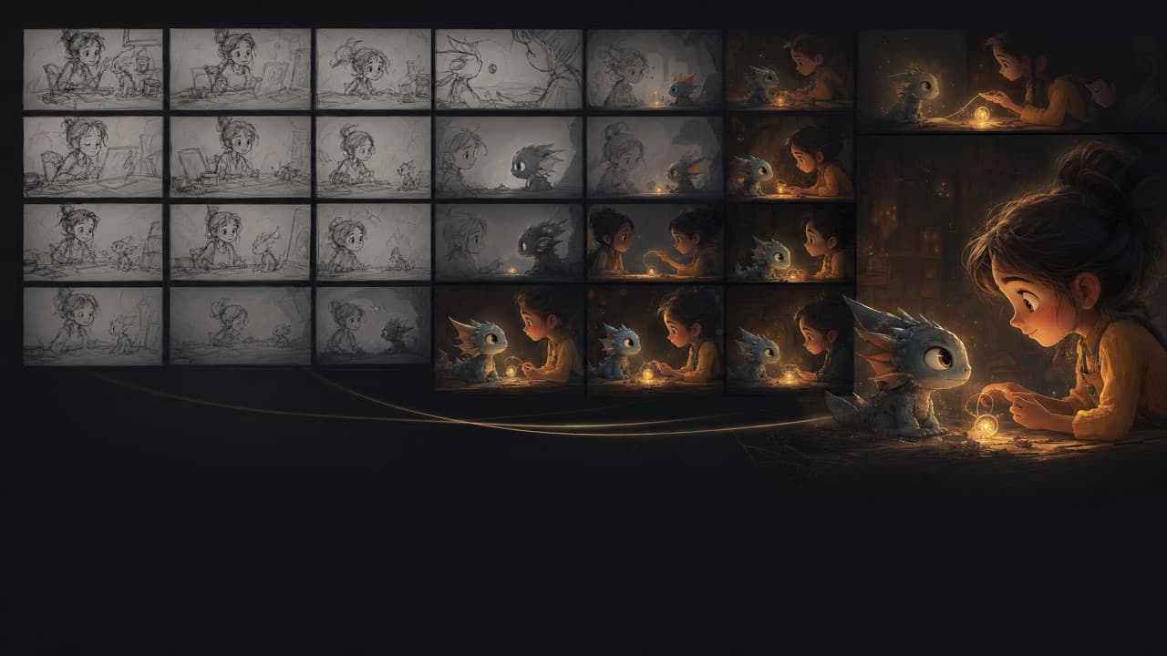 Turn a story into an animated short