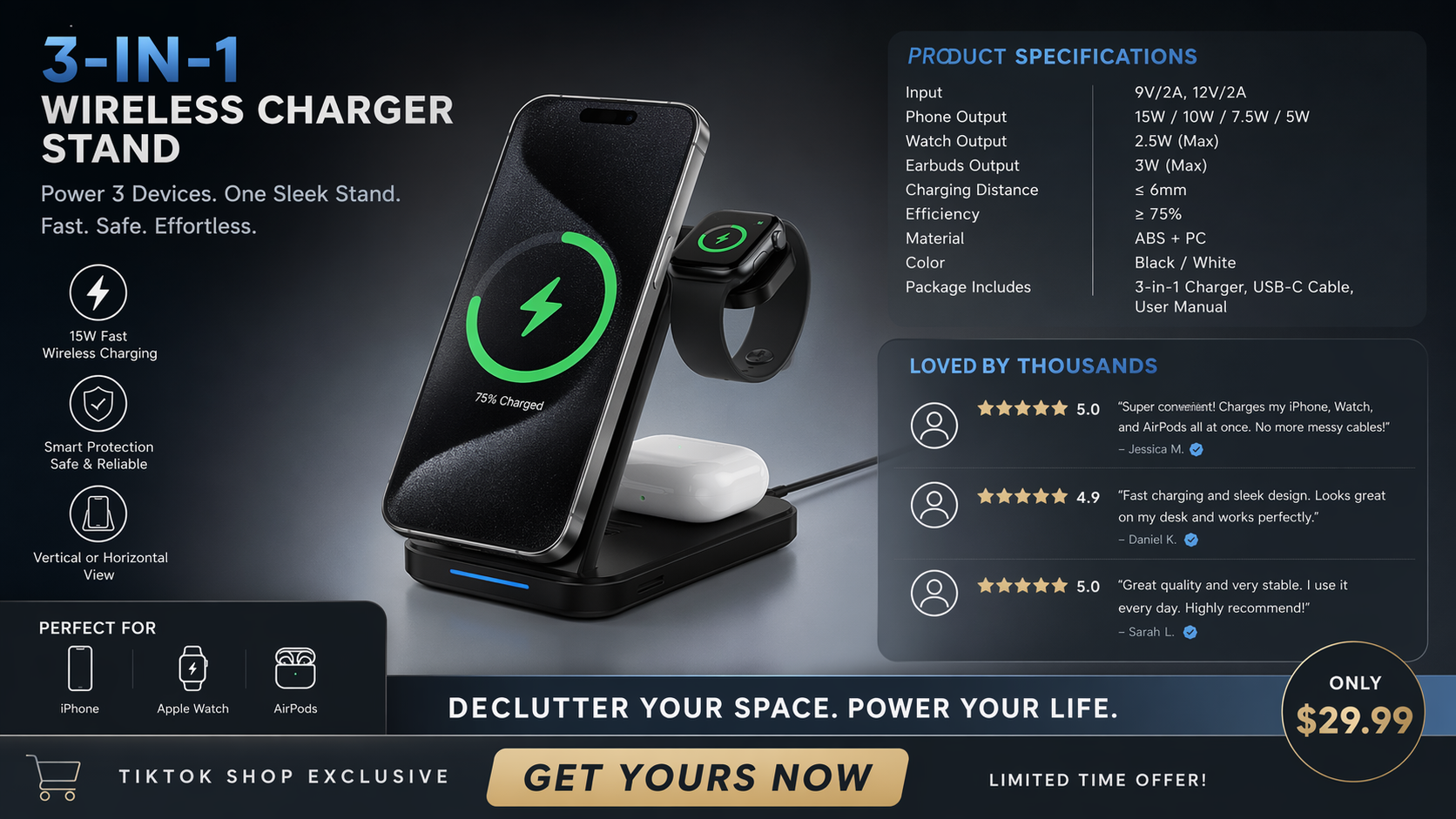 Generate a voice-selling video in one click
