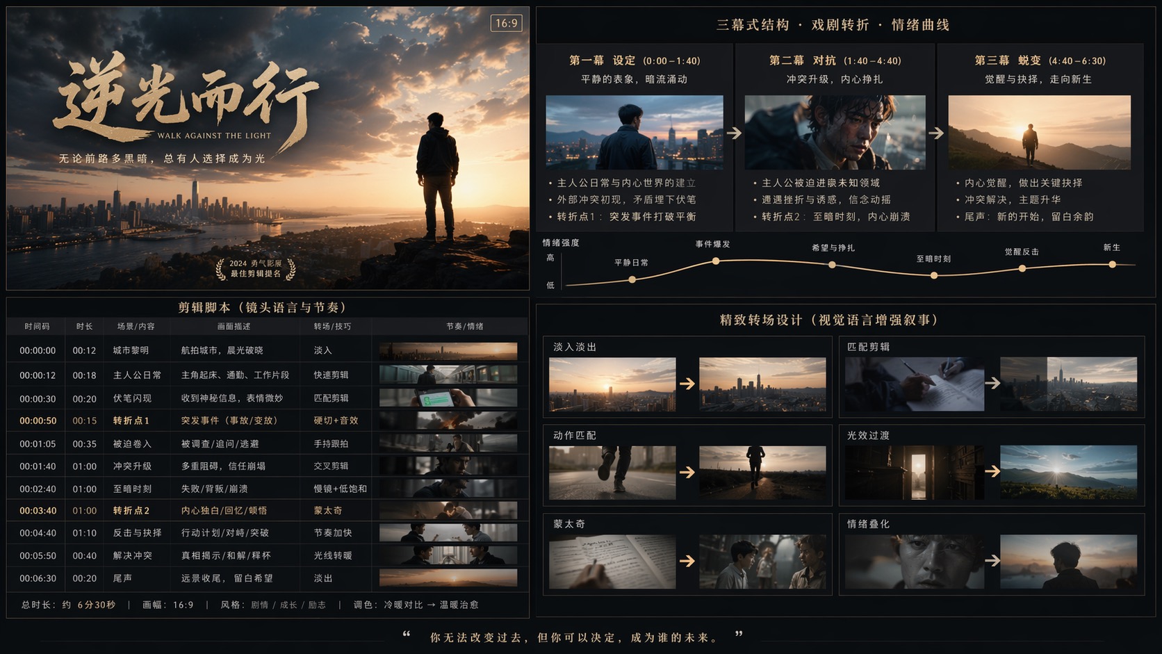 一键生成动作分镜脚本